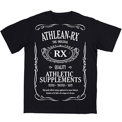 ATHLEAN-X RX "THE ORIGINAL" fitness apparel t-shirt in Black T-Shirts