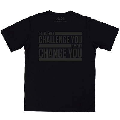 CHALLENGE YOU - CHANGE YOU back view - ATHLEAN-X apparel