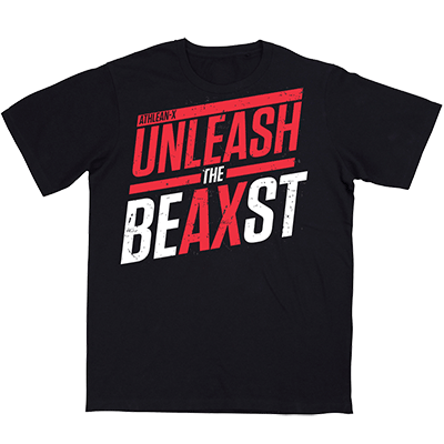 ATHLEAN-X UNLEASH THE BEAXST fitness apparel t-shirt in Black T-Shirts
