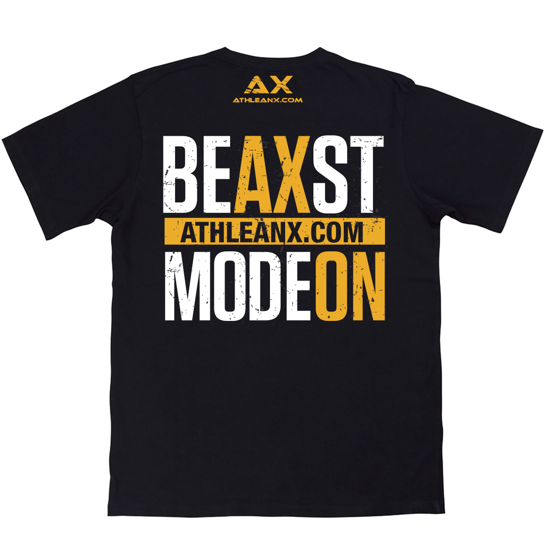 UNLEASH THE BEAXST back view - ATHLEAN-X apparel