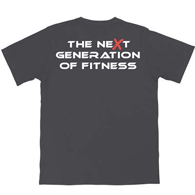 NEXT GENERATION OF FITNESS back view - ATHLEAN-X apparel