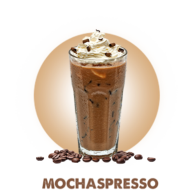 Mochaspresso flavor - rich chocolate and coffee blend with 30g protein and 150mg caffeine