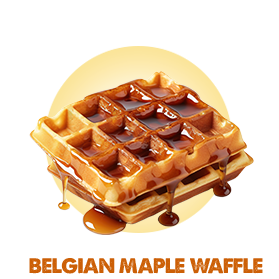 Belgian Maple Waffle