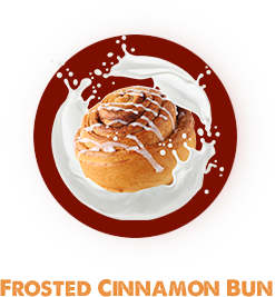 Frosted Cinnamon Bun