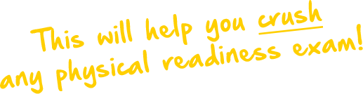 Help you crush your fitness exam