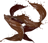 Rich Double Chocolate Vegan flavor label