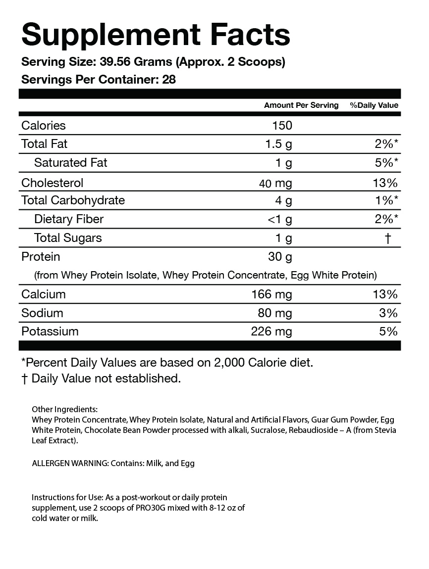 PRO-30G Protein | Belgian Maple Waffle