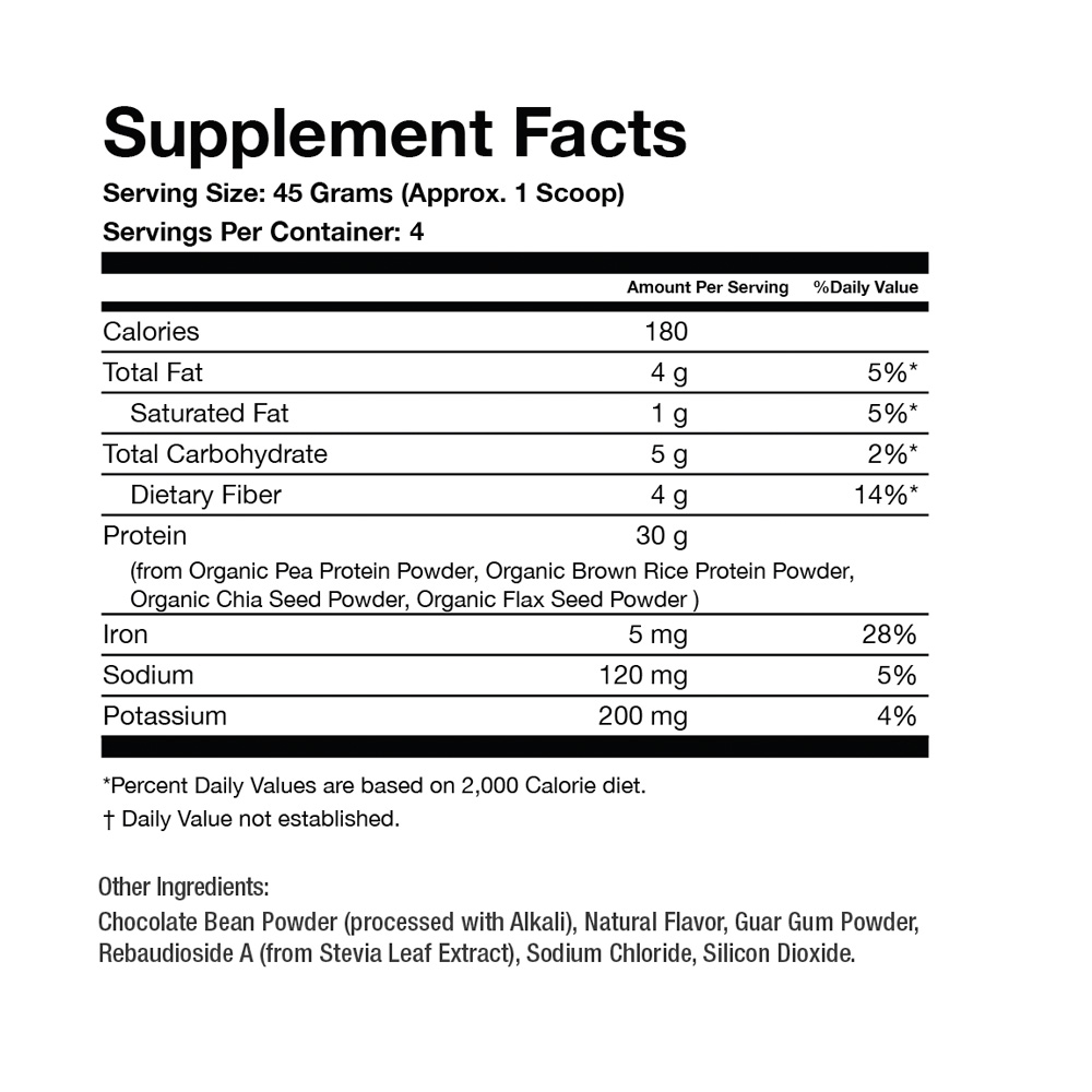 PRO-30G Vegan Protein | Vegan Rich Double Chocolate